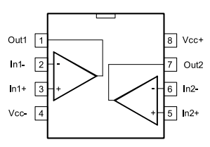 LM358 pinout