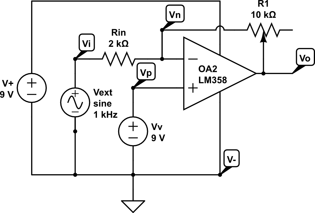 New circuit with programmable bias and gain