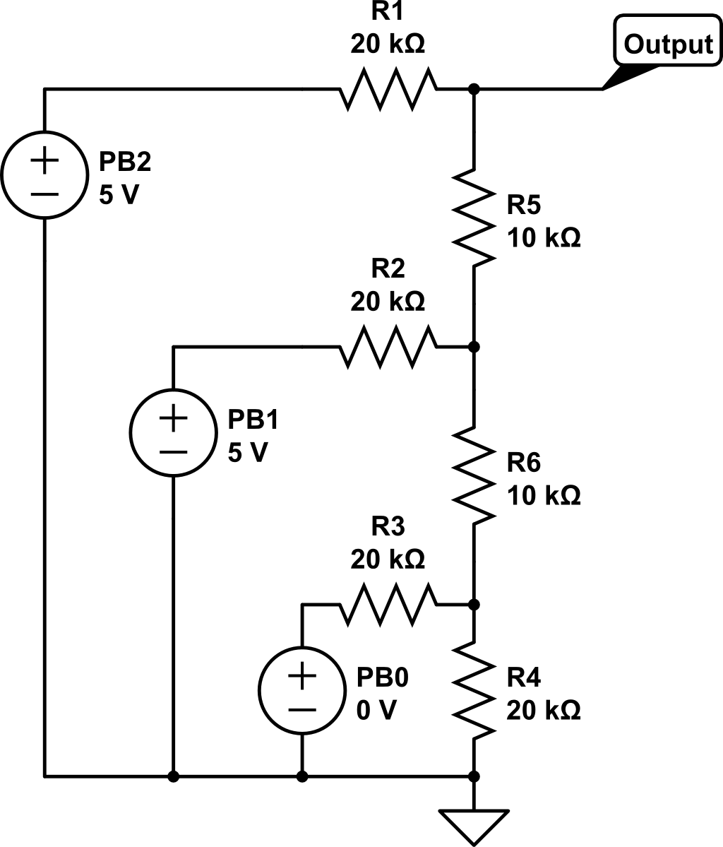 Correct Implementation of R-2R DAC